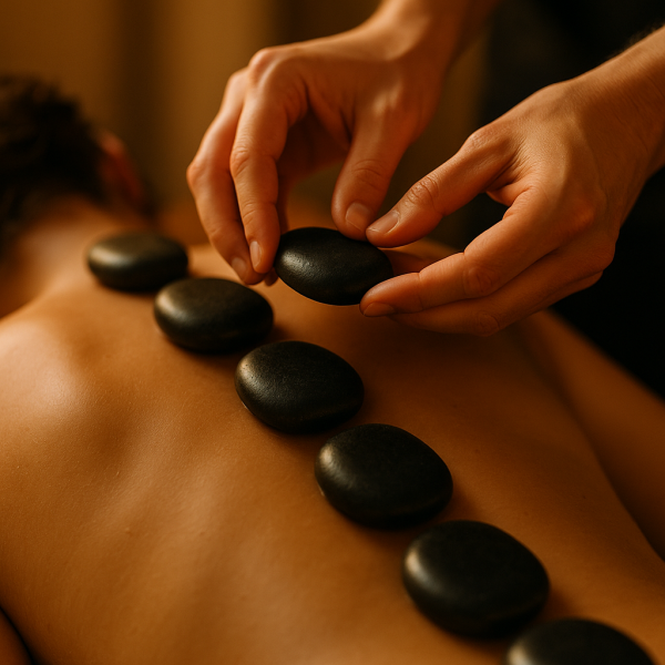 Formation massage relaxant aux pierres chaudes